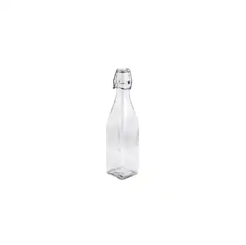 Kwadratowa butelka Clear 0,5L