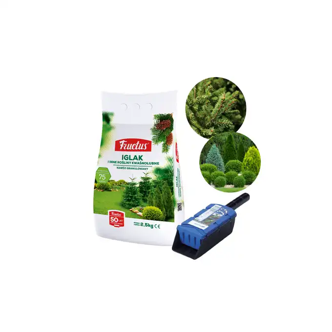 Nawóz Iglak Fructus 2,5 kg + szufelka, dozownik