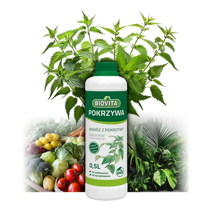 Nawóz z pokrzywy Biovita 0,5L