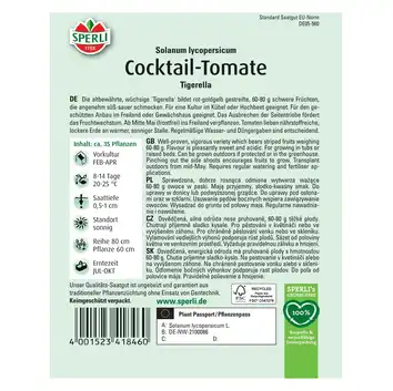 Pomidor "Tigerella" nasiona Sperli