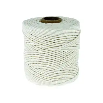 Sznurek BAWEŁNIANY 3mm/180m/250g naturalny, skręcany, wytrzymały