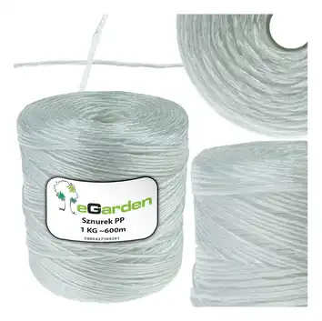 Sznurek POLIPROPYLENOWY 600m/1kg mocny, wytrzymały