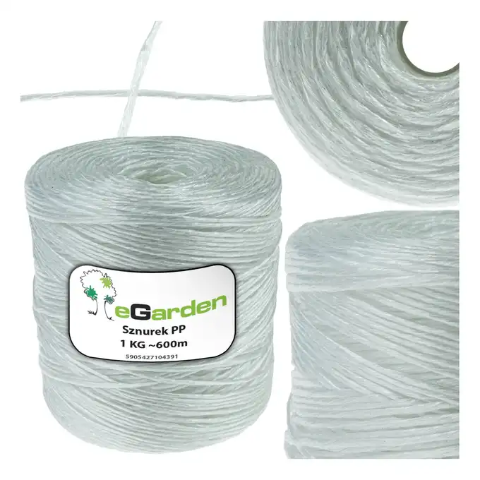 Sznurek POLIPROPYLENOWY 600m/1kg mocny, wytrzymały