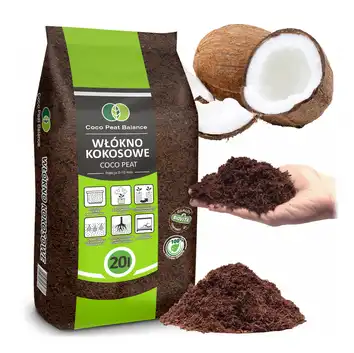 Włókno kokosowe Coco Peat 10 mm 20l