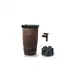 Zbiornik na deszczówkę Woodcan 265L brąz + kranik + podstawka