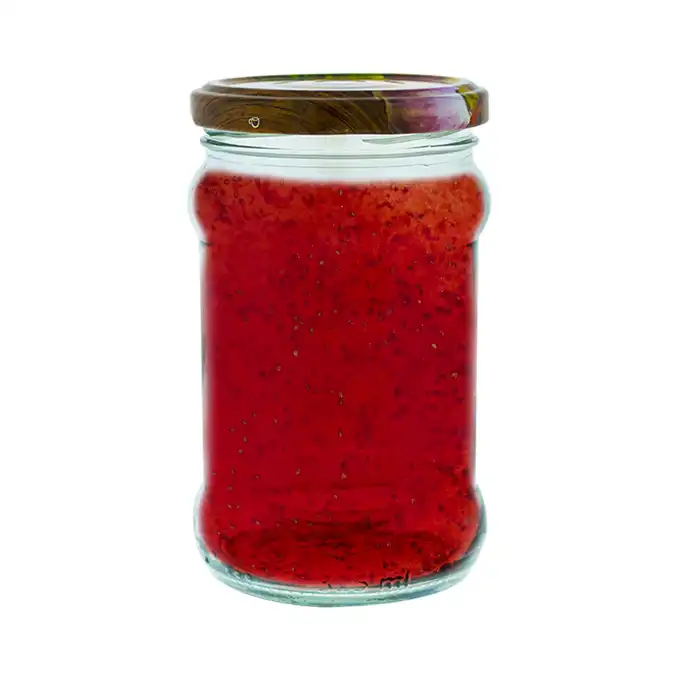 Zestaw 10 słoików 300 ml z wieczkami na przetwory, miód, dżem, przyprawy