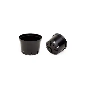Zestaw Doniczka produkcyjna okrągła, kontener 7,5L/FI 26 cm czarny 10 szt.