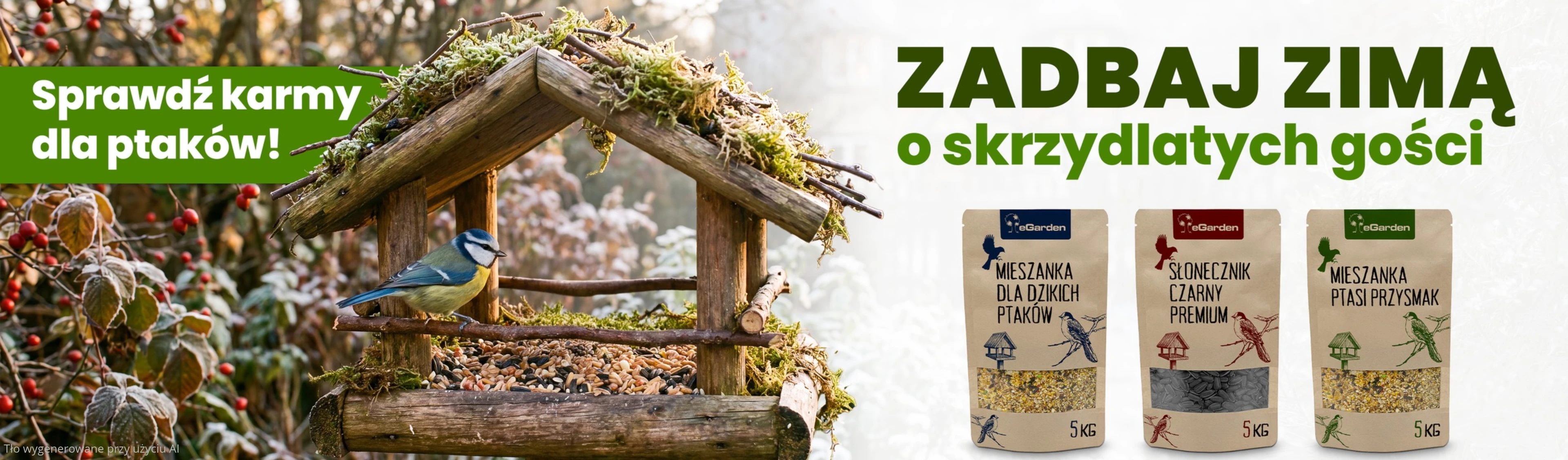 Karmy dla ptaków eGarden